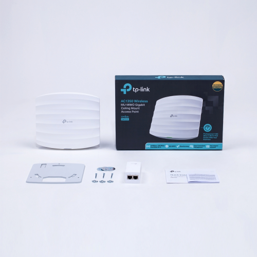 OMADA EAP225, 1Port Gigabit PoE, 1350Mbps,  Dual Band, Aktif Poe, Tavan  tipi Access Point