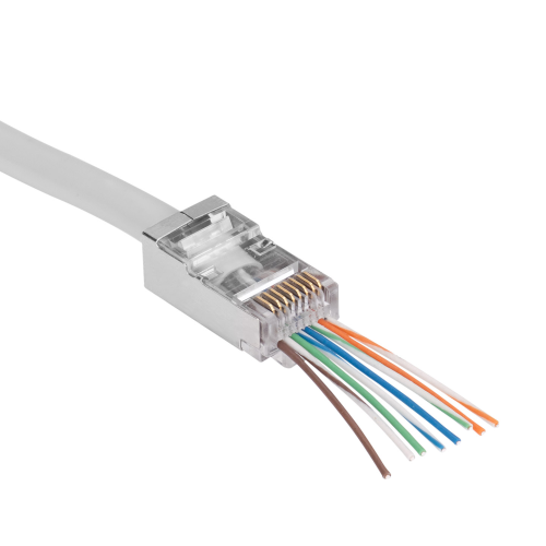 S-LINK SL-COB24P, RJ45, Yeni Nesil JAC, UTP, CAT6, Metal (100lü PAKET)