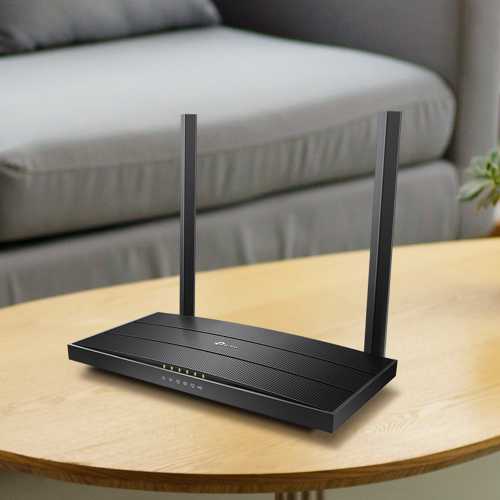 TP-LINK ARCHER VR400 V3, AC1200, 4 Port, Dual Band Wifi, 1200Mbps, 2×Anten, 3G-4G USB Desteği, VDSL2, ADSL2+ MODEM