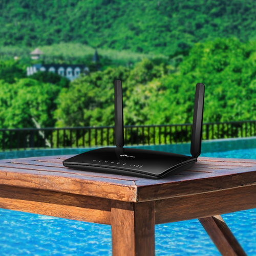 TP-LINK ARCHER MR200, AC750, 4Port, 750Mbps, Dual Band WiFi, Masaüstü, LTE Micro Sim Kart Takılabilir 3G-4G Destekli Router