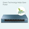 TP-LINK LS108G, Green Tech, 8 Port GigaBit, Yönetilemez, Masaüstü Switch