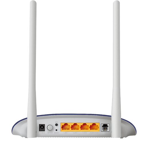 TP-LINK TD-W9960, 4 Port, 2.4Ghz Wifi, 300Mbps, 2xAnten, VDSL2, ADSL2+ MODEM