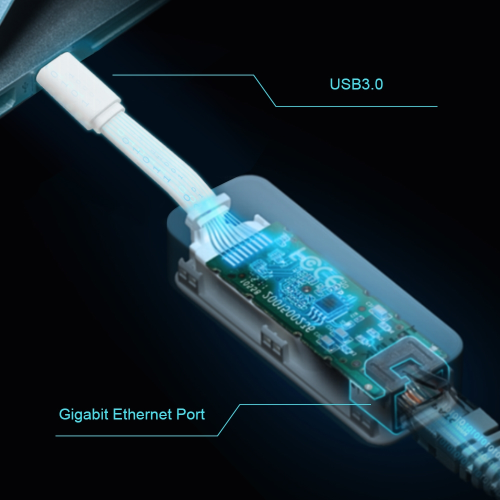 TP-LINK UE300C(UN), GigaBit, Type-C to RJ45, Ethernet Kartı