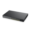 ZyXEL GS1900-24HP V2, 24 Port, GigaBit, PoE 170W, 2 Port GigaBit SFP, Yönetilebilir, Rackmount Switch