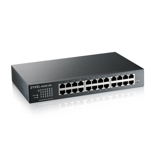 ZyXEL GS1915-24E, 24 Port, GigaBit, Yönetilebilir, Sessiz, Masaüstü Switch