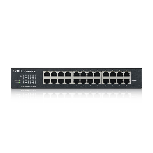 ZyXEL GS1915-24E, 24 Port, GigaBit, Yönetilebilir, Sessiz, Masaüstü Switch