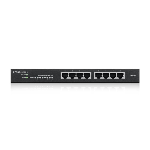 ZyXEL GS1915-8, 8 Port, GigaBit, Yönetilebilir, Masaüstü Akıllı Switch