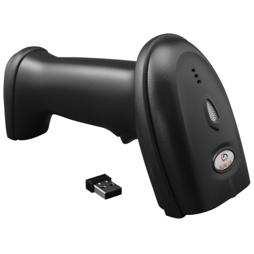 SUNLUX XL-9221B, EL Tipi, Laser, Kablosuz, USB (Dongle), 2D Karekod, Barkod Okuyucu