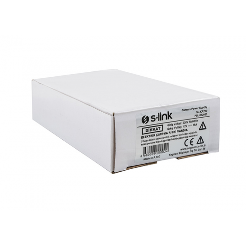 S-LINK SL-KA200, 12V, 15A, Switch Mode, DC ADAPTÖR