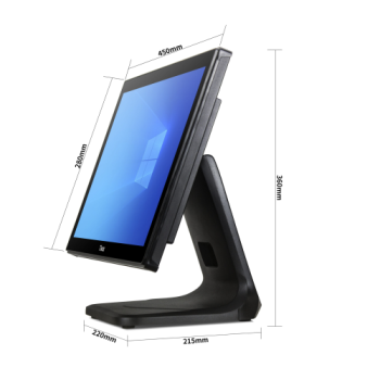 Tiwox TP-7610, Intel i7 10.Nesil, 18.5" Ekran,  8GB Ram, 128GB M.2 SSD, Endüstriyel, Dokunmatik Pos PC