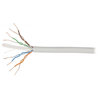 DAHUA DH-PFM920I-6UN-C, CAT6 305m, 24AWG 0.53mm, UTP, %100 Bakır, PVC, Kablo, Beyaz Renk