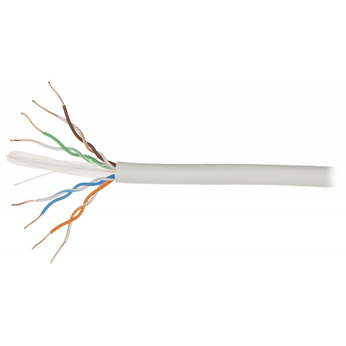 DAHUA DH-PFM920I-6UN-C, CAT6 305m, 24AWG 0.53mm, UTP, %100 Bakır, PVC, Kablo, Beyaz Renk