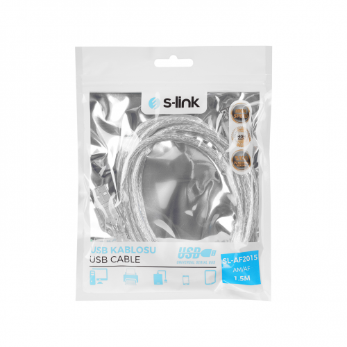 S-LINK SL-AF2015 USB Uzatma Kablosu 1,5 Metre