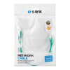 S-LINK SL-CAT6030GR CAT6 Patch 30CM Kablo (Yeşil)