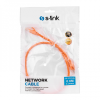 S-LINK SL-CAT606TR CAT6 Patch 60CM Kablo (Turuncu)