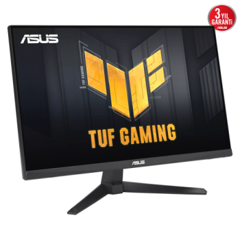 ASUS TUF GAMING VG249QE5A 23,8" 1ms, 146Hz, Full HD, DP, HDMI, Hoparlör, Fast IPS LED, ELMB Sync Premium, GAMING Monitör