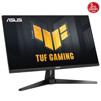 ASUS TUF GAMING VG27AQ3A 27" 1ms, 180Hz, QHD 2K, DP, HDMI, Hoparlör, Fast IPS LED, Düşük Mavi Işık, FreeSync Premium, GAMING Monitör
