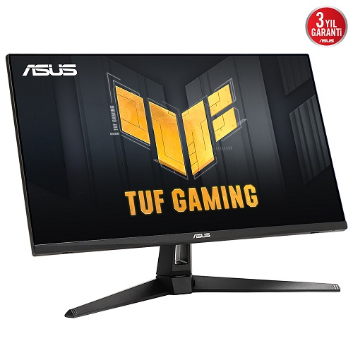 ASUS TUF GAMING VG27AQ3A 27" 1ms, 180Hz, QHD 2K, DP, HDMI, Hoparlör, Fast IPS LED, Düşük Mavi Işık, FreeSync Premium, GAMING Monitör