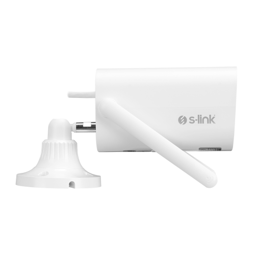 S-LINK SL-BLT01, Akıllı Güvenlik Kamerası, WiFi, 2Mpix, 3.6mm Lens, 10m. Gece Görüşü, Micro SD Kartlı, TUYA Yazılım