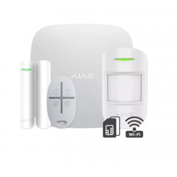 AJAX  StarterKit, Kablosuz, Alarm Kiti, BEYAZ