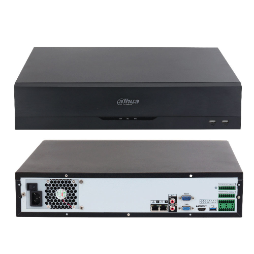 DAHUA  NVR4832-EI, 32Kanal, 16Mpix, H265+, 8 HDD Desteği, 1080P Kayıt, 256Mbps Bant Genişliği, 2 Port GigaBit Lan, NVR