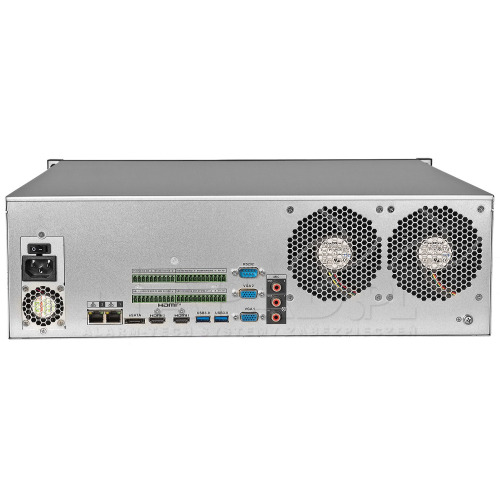 DAHUA  NVR5064-EI, 64Kanal, 32Mpix, H265+, 16 HDD Desteği, 1080P Kayıt, 384Mbps Bant Genişliği, 2 Port GigaBit Lan, NVR