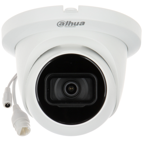 DAHUA IPC-HDW2841TM-S-0280B, 8Mpix, 2,8mm Lens, H265+, 30Mt Gece Görüşü, Dahili Mikrofon, Starlight, IP67,  PoE Dome IP Kamera
