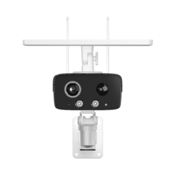 DAHUA IPC-HFW2431DG-4G-SP-EAU-B, 4Mpix, 3,6mm Lens, H265+, 50Mt Gece Görüşü, Dahili Mikrofon, IP67,  Solar(Güneş Enerjili) IP Kamera