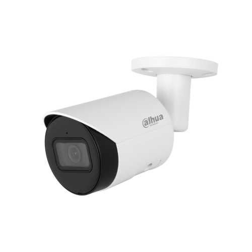 DAHUA IPC-HFW2241S-S-0360B, 2Mpix, 3,6mm Lens, H265+,  30Mt Gece Görüşü, IP67, Dahili Mikrofon, PoE Bullet IP Kamera
